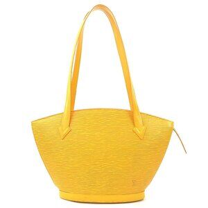 LOUIS VUITTON Yellow Leather Shoulder Bag